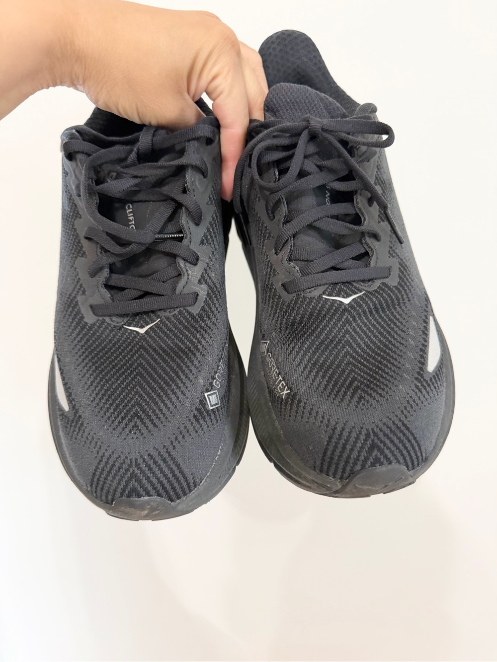 Hoka One One HOKA Clifton 9 GORE-TEX Black size 8 - Picture 2 of 6